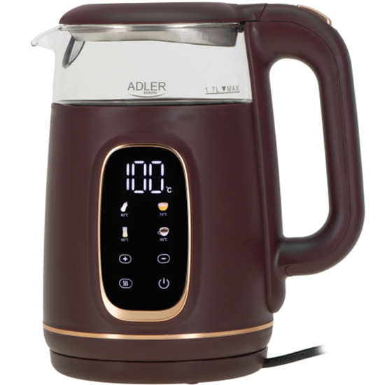 Изображение Adler AD 1305BU Electric kettle with temperature control 1.7L 2200W
