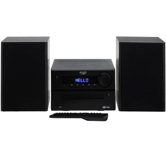 Picture of Adler AD 1917 Mini Hi-Fi Stereo System with Bluetooth / CD / USB / FM Radio