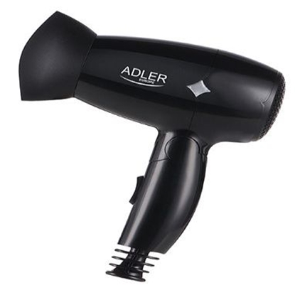 Attēls no Adler | Hair Dryer | AD 2251 | 1400 W | Number of temperature settings 2 | Black