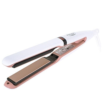 Изображение Adler | Hair Straightener | AD 2321 | Warranty 24 month(s) | Ceramic heating system | Display LCD | Temperature (min) 140 °C | Temperature (max) 220 °C | 45 W | Pearl White
