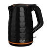 Picture of Adler Kettle AD 1277 Standard, Plastic, Black, 2200 W, 360° rotational base, 1.7 L