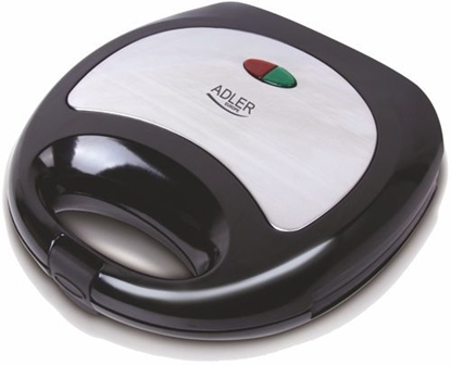 Attēls no Adler Sandwich maker AD 3015 750 W, Number of plates 1, Number of pastry 2, Black