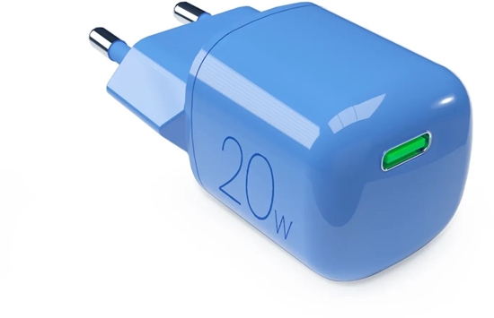 Picture of adowarka sieciowa Puro 20W GaN USB-C - niebieska