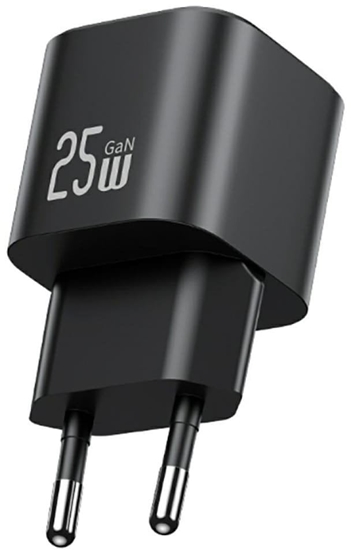 Picture of adowarka sieciowa USAMS JC Series CC289 25W GaN Mini Fast Charger USB-C czarny