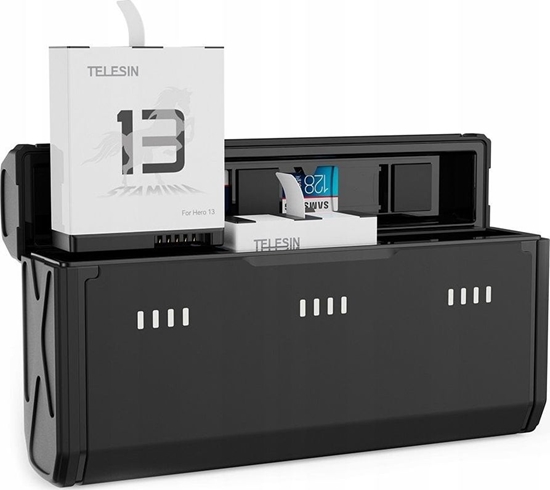 Picture of ADOWARKA USB TYPE-C na 3x Akumulator + 2x Bateria do GoPro Hero 13 BLACK / S0-ECB-09-TGP