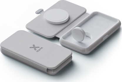 Attēls no adowarka Xtorm Skadana bezprzewodowa adowarka podróna 3w1 15W Szara