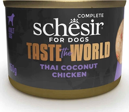 Изображение Agras Pet Foods SCHESIR Adult TASTE THE WORLD Kurczak THAI COCONUT 150g