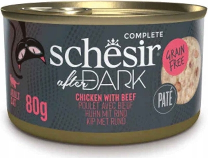 Изображение Agras Pet Foods SCHESIR AFTER DARK PATÉ Kurczak z woowin 80g