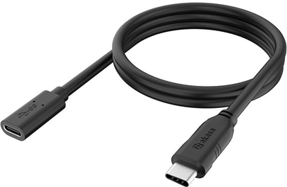 Attēls no Kabel USB Akasa USB-C - USB-C 1.2 m Czarny (AK-CBUB70-12BK)