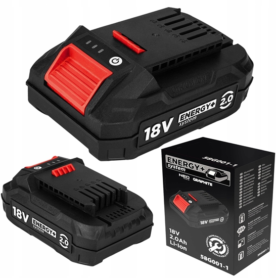 Picture of Graphite Akumulator Energy+ 18V Li-Ion 2.0Ah (TOP-58G001-1)