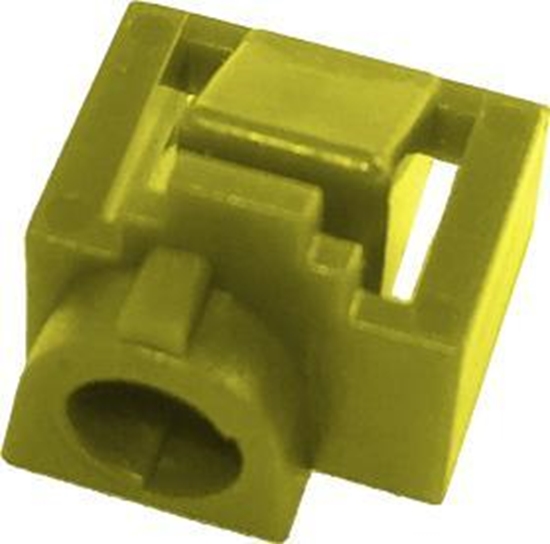 Picture of Alantec Blokada gniazda RJ45 przed nieautoryzowanym wpiciem, kolor óty (WT-BG-06)