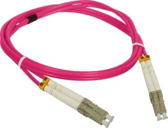 Picture of Alantec Patch cord MM OM4 LC-LC duplex 50/125 5.0m (FOC-LCLC-5MMD-5-4)