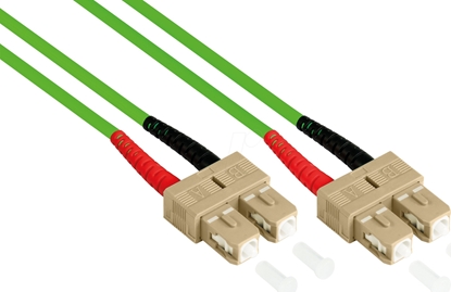 Attēls no Alcasa Alcasa LW-810SC5 kabel InfiniBand / wiatowodowy 10 m SC Zielony