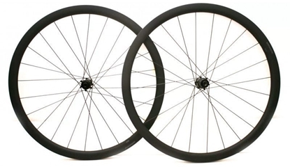 Picture of Alexrims Koa szosowe ALEXRIMS ALXCF35D, H. tarczowy centerlock, Sztywna o 12X100/12X142, Stoek 35mm, 700C 622-19, TRS, Karbon, Waga 1650g