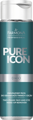 Attēls no Alkotest Pure Icon Dwufazowy pyn do demakijau twarzy i oczu 250ml