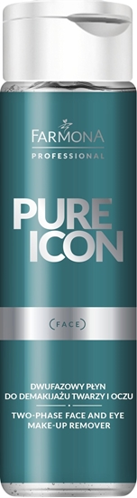 Picture of Alkotest Pure Icon Dwufazowy pyn do demakijau twarzy i oczu 250ml
