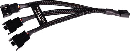 Attēls no Alphacool Alphacool Y-Splitter 4-Pin auf 3x 4-Pin PWM 15cm - schwarz