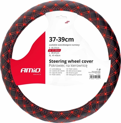 Attēls no AMiO Pokrowiec kierownicy swc-40-m (37-39cm)