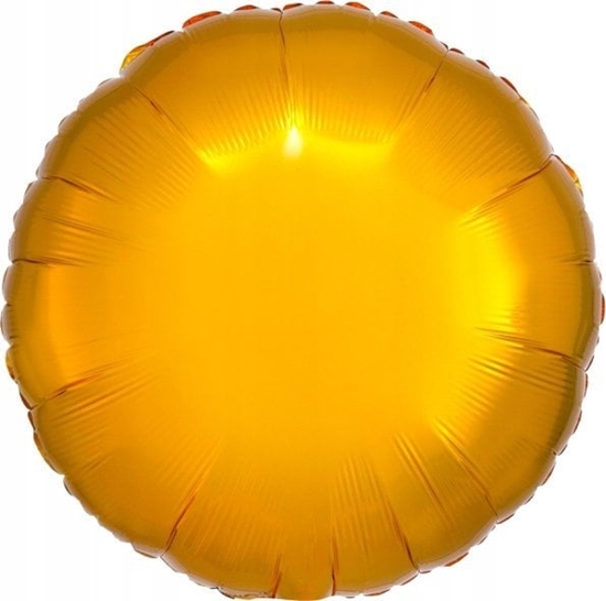 Picture of AMSCAN Balon foliowy metalik zoty okrgy 43cm 9914074