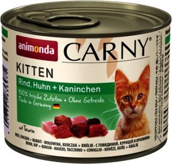 Picture of Animonda ANIMONDA Carny Kitten smak: woowina, kurczak i królik 200g