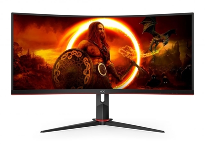 Attēls no AOC CU34G2XP/BK 34inch 3440x1440 VA