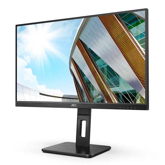 Изображение AOC U27P2CA computer monitor 68.6 cm (27") 3840 x 2160 pixels 4K Ultra HD LED Black