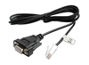 Picture of APC AP940-0625A cable gender changer DB9 RJ45 Black