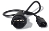 Picture of APC AP9880 power cable Black 0.6 m C14 coupler CEE7/7