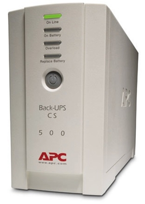 Picture of APC Back-UPS uninterruptible power supply (UPS) Standby (Offline) 0.5 kVA 300 W 4 AC outlet(s)