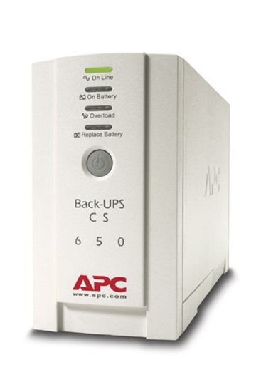 Picture of APC Back-UPS uninterruptible power supply (UPS) Standby (Offline) 0.65 kVA 400 W 4 AC outlet(s)