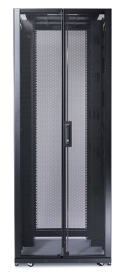 Picture of APC NetShelter SX 42U 750mm Wide x 1200mm Deep Enclosure Freestanding rack Black