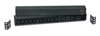 Picture of APC RACK PDU BASIC 1 U 16A 230V power distribution unit (PDU) 12 AC outlet(s) 0U/1U Black