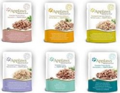 Изображение Applaws Saszetka dla kota tuczyk z makrel w galaretce 70g (MS_8892)