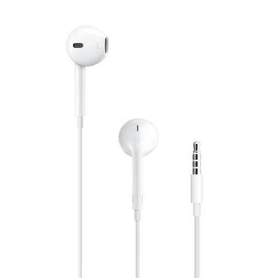 Picture of APPLE EARPODS JACK 3.5MM HEADPHONES WHITE MWU53ZM/A