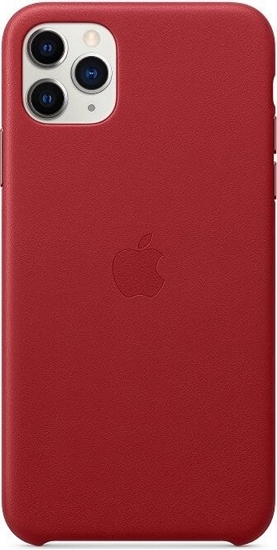 Изображение Apple iPhone 11 Pro Max Leather Case (PRODUCT) RED