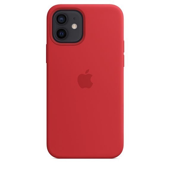 Изображение Apple Silicone Case with MagSafe for iPhone 12 mini Red