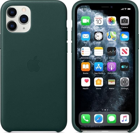 Изображение Apple Skórzane etui do iPhone 11 Pro - lena ziele-MWYC2ZM/A