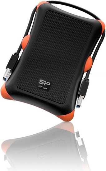 Picture of ARMOR A30 2TB USB 3.0 BLACK-ORANGE / PANCERNY / wstrząsoodporny