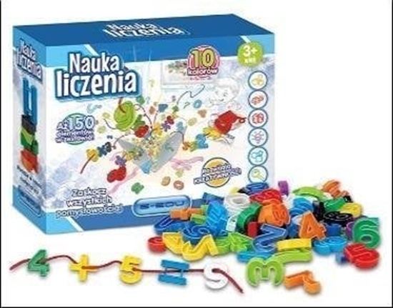 Picture of Artyk Zestaw kreatywny Klocki Nauka literek E-Edu 120el ARTYK