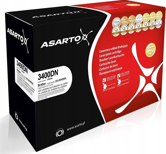 Picture of Asarto Bben Asarto do Brother 3400DN  | DR3400 | 50000 str. | black