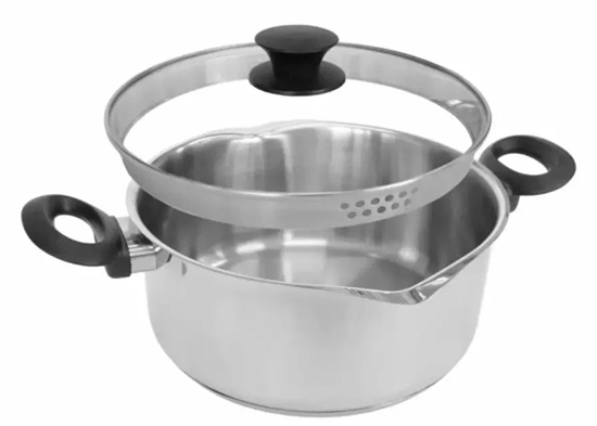 Picture of ASI COLLECTION Pot 4 5L / O24cm / stainless steel 24302052