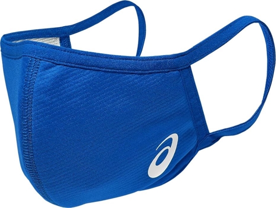 Picture of Asics Maseczka Wielokrotnego Uytku Logo Niebieska M