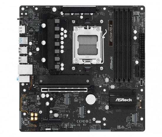 Изображение Mainboard|ASROCK|AMD A620A|SAM5|Micro-ATX|Memory DDR5|Memory slots 4|A620AMPRO-A