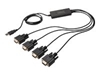 Picture of Assman electronic DIGITUS USB 2.0 to RS232x4 Cable 1.5M Ch