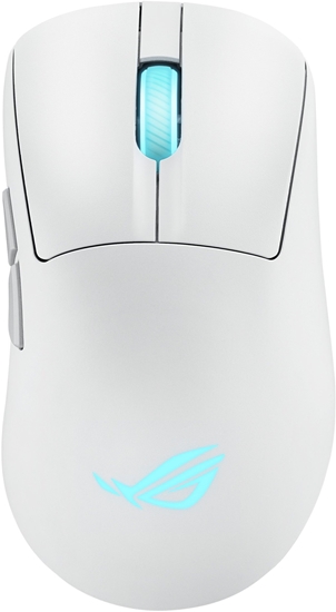 Picture of ASUS ROG Keris II Origin WHT myszka Gaming Po prawej stronie RF Wireless + Bluetooth + USB Type-A Optyczny 42000 DPI