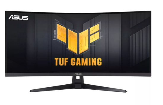 Изображение LCD Monitor|ASUS|TUF Gaming VG34VQ3B|34"|Gaming/Curved|Panel VA|3440x1440|16:9|180Hz|1 ms|Speakers|90LM0AA0-B01170
