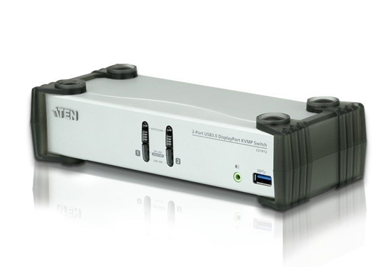 Picture of Aten CS1912 2-Port USB 3.0 DisplayPort KVMP Switch (Cables included)