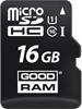 Picture of Atmiņas karte Goodram 16GB microSDHC class 10 UHS I + SD adapter