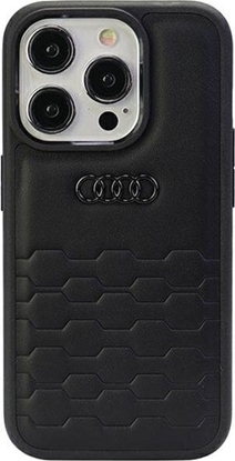 Picture of Audi Audi GT Synthetic Leather iPhone 15 Pro 6.1"czarny/black hardcase AU-TPUPCIP15P-GT/D2-BK NoSize