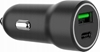 Picture of Auto lādētājs Gembird USB Type-C + USB Type-A Black